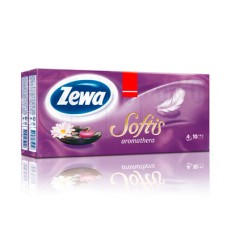 ZEWA SOFTIS KABATLAKATIŅI AROMATHERA N10x10